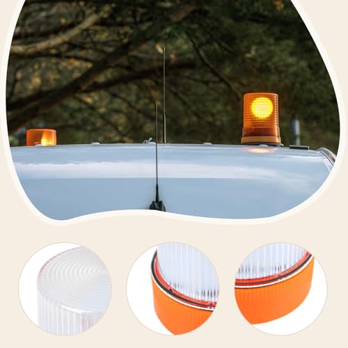 Luz de emergencia LED Traffic Light evita accidentes con esta baliza para tractor 2