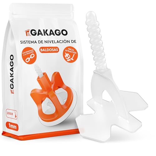 Gakago Sistema de Nivelación de Baldosas 1mm