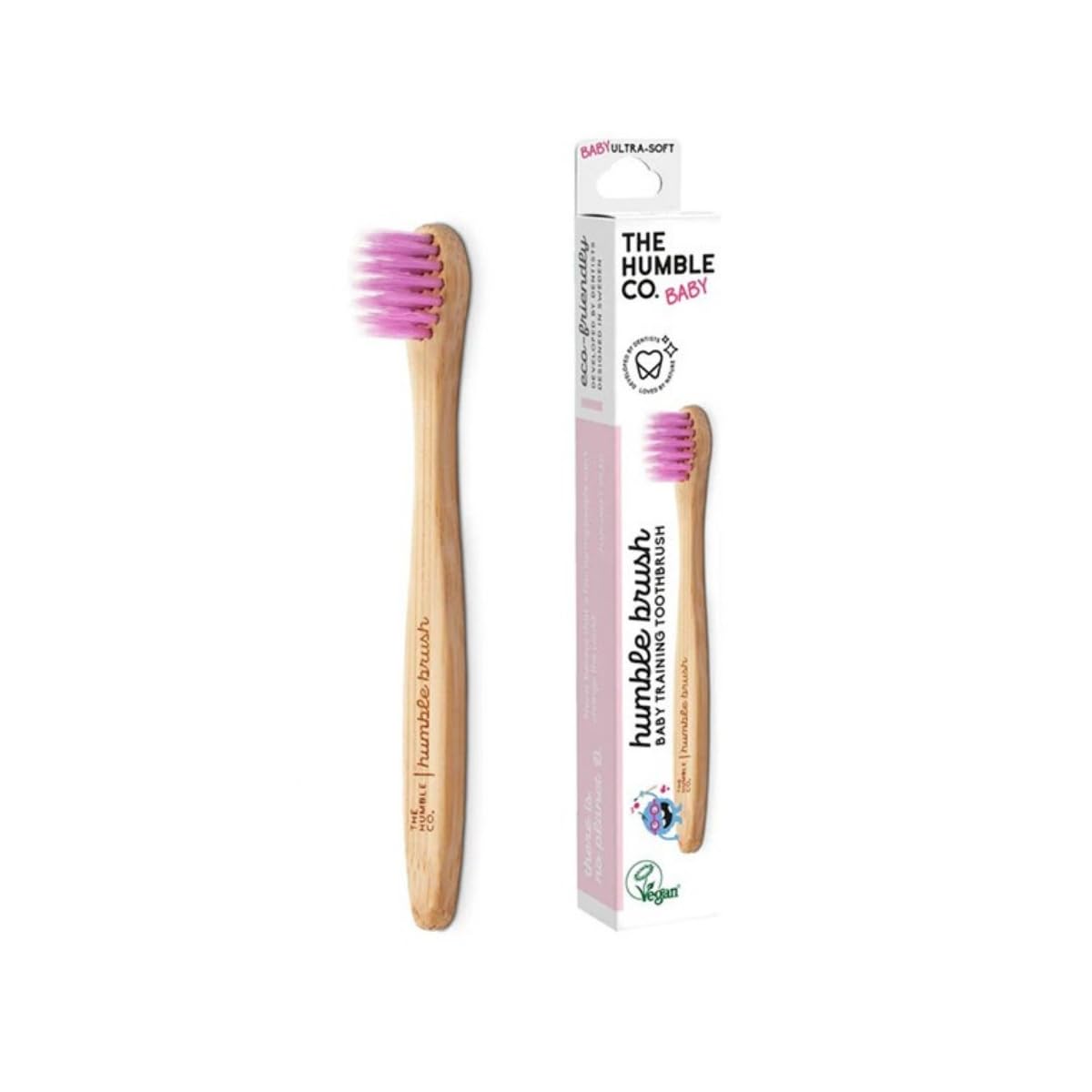 The Humble Co. Brush Baby Ultra Soft Lila Bebek Diş Fırçası