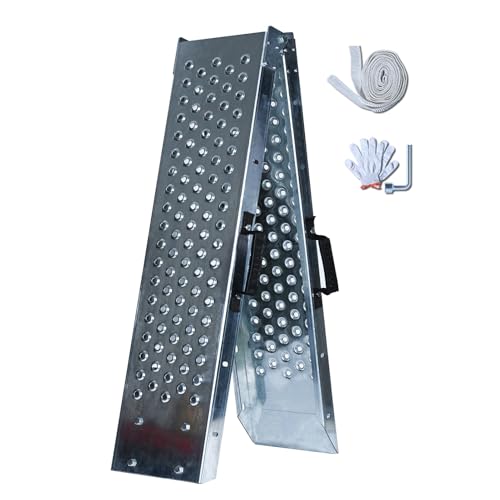 Rampas Plegables de Aluminio para Moto 440 lbs Capacidad miniatura 1