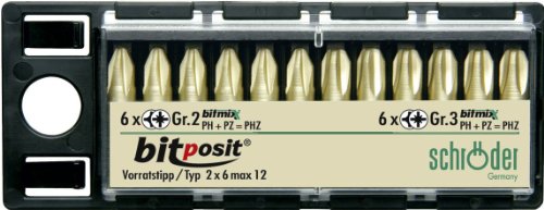 Peddinghaus Handwerkzeuge Vertriebs GmbH 3.603.1-200 - Juego de puntas de destornilladores
