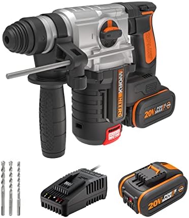 Worx WX380 Hammer 4F Brushless 2.2J 20V 2 Bat 4Ah