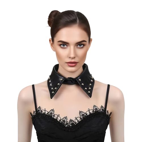Collier ras du cou punk clouté pour sublimer vos soirées rock