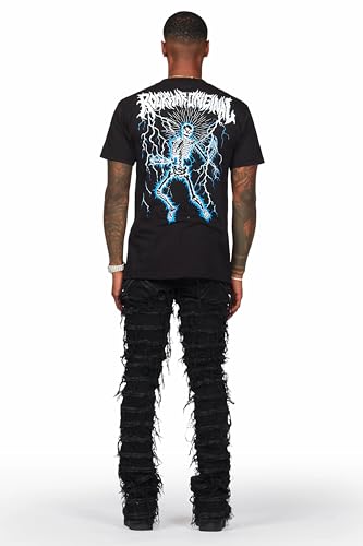 Men's Garson Painter Stacked Flare Jean3