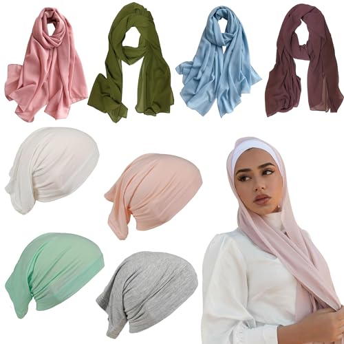 Women Hijab Scarfs Soft and Lightweight Chiffon