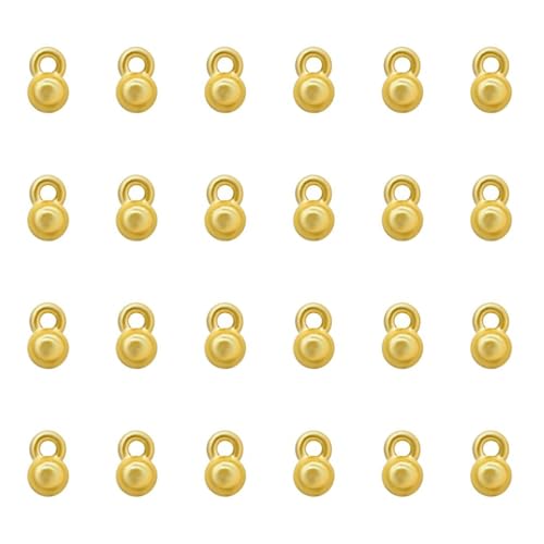 Image of SATRA TRADERS Plastic Ghungroo | Size : 4mm | Qty : 100g | BF65 | Golden