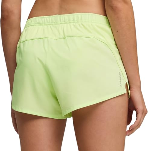 PUMA Damen W Run Velocity Kurze gewebte Shorts, 7,6 cm, Apple Spritz – Ansicht 2