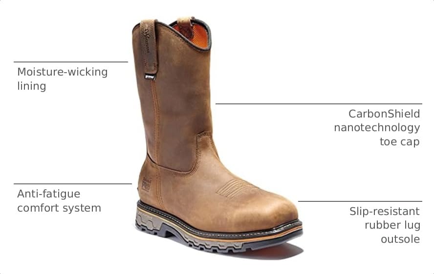 Image of Timberland PRO True Grit Pull On Composite Safety Toe Waterproof