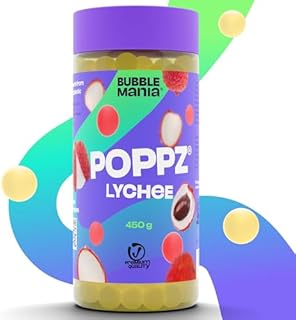Popping Boba Perły Owocowe do Bubble Tea (450g) (Liczi) Kulki Owocowe Tapioki by Bubble Mania | Ready to eat