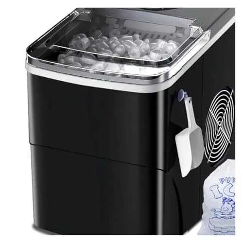 Máquina eléctrica portátil para hacer hielo con función autolimpieza miniatura 2