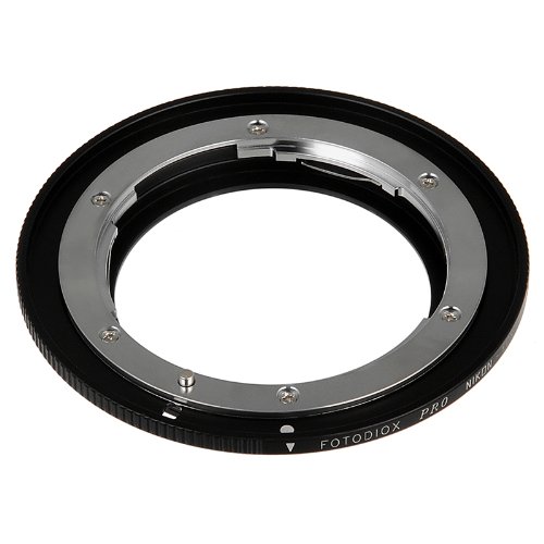 Image of Fotodiox Pro Lens Mount Adapter for Nikon Lens to Canon EOS Camera Body for Canon 1D 1DS Mark II III IV 1DX 1DC 5D 5D Mark II II 7D 40D 50D 60D 70D Digital Rebel T2i T3 T3i T4i T5i SL1 C300 C500