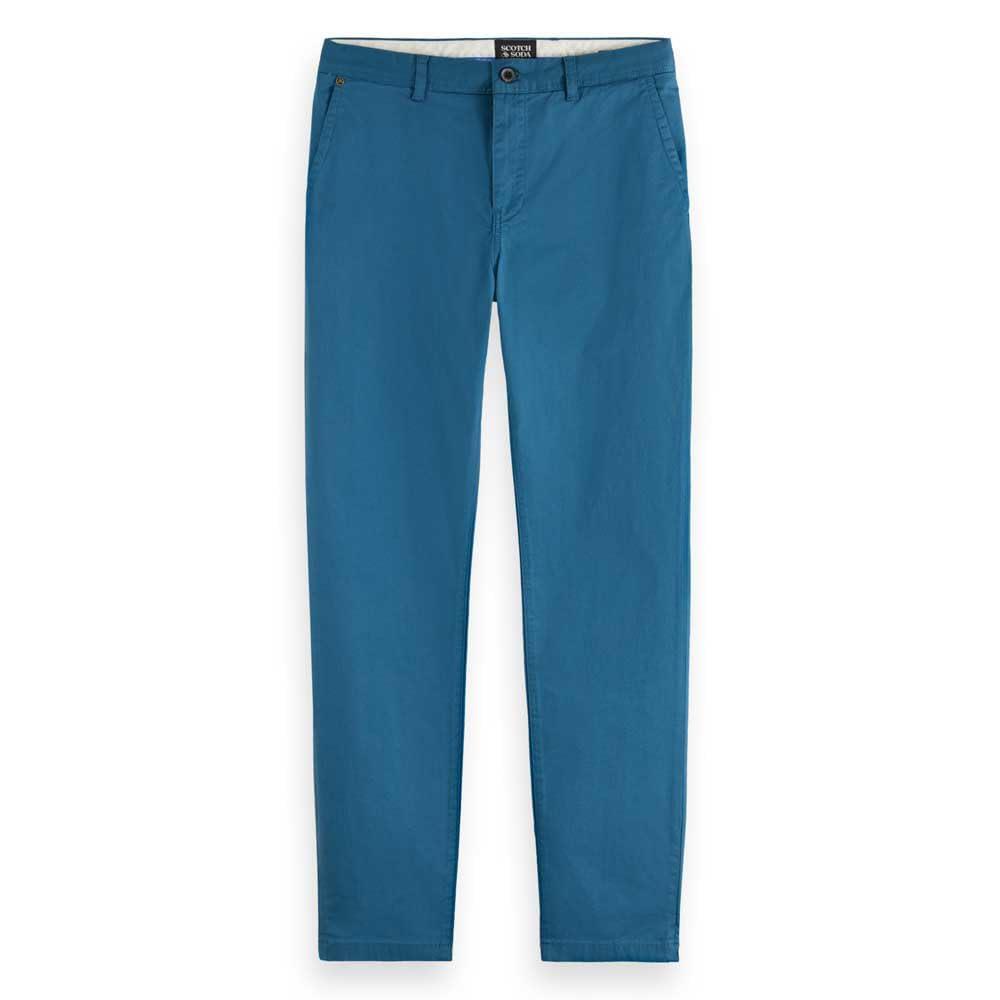 Scotch & Soda Essentials - Stuart - Slim Fit Chino Herren Chino, Harbour Teal, 36-30