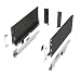 Produktbild Schubkastensystem SO-SLIM anthrazit Höhe: 167 mm Tiefe: 500 mm belastbar bis 40 Kg Soft-Close Schubladensystem mit 13 mm schlanken Schubladenzargen