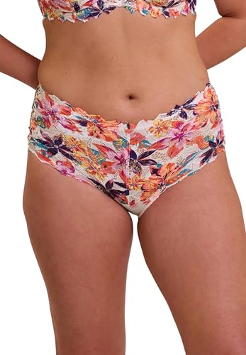 Sans Complexe - Modèle Arum Mosaic - Culotte Taille Normale - Femme - 46/48 - Imprimé Fleurs du Paradis