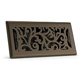 Sierra Grates Floral 4×10 Metallic Bronze