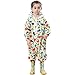 Zilee Niños Traje de Lluvia Chubasquero Niña Traje de Lluvia para Niños Impermeable Pantalones Chubasquero Poncho,Deportes,Cámping,Viajes,Al Aire Libre