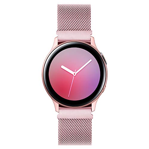 valkit Compatible Galaxy Watch 5/4 40mm 44mm/Galaxy Watch Pro 5 Bands, 20mm Galaxy Watch 4 Classic Band 42mm 46mm Metal Mesh Bracelets for Women Men Wristband for Samsung Galaxy Watch 3 41mm