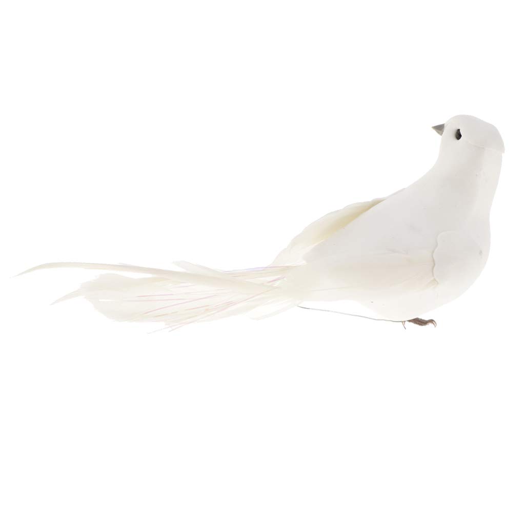 Amazon.co.jp: オブジェ 置物 ガーデンオーナメント クラフト 白い鳥