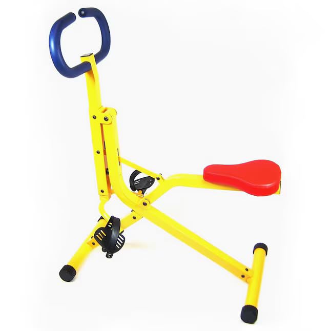 Image of IRIS Kids Horse Riding Fitness Machine - Indoor Squat Exercise Equipment for Boys & Girls, Multifunction Sports Trainer Age 5-10