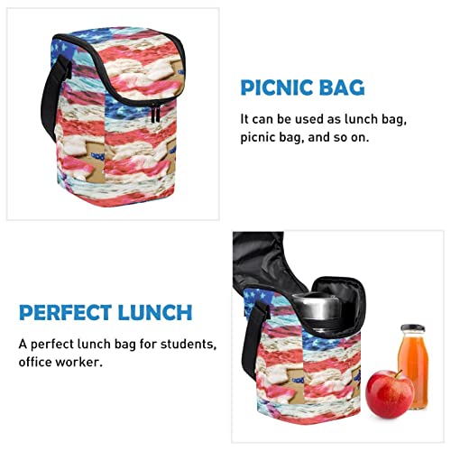 Bolsa de almuerzo pequeña y lavable ideal para llevar la comida 3