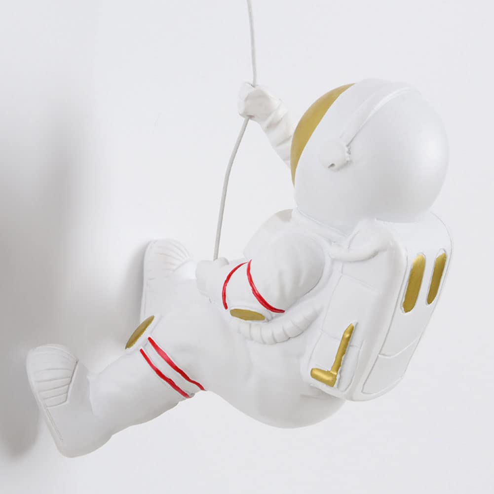 Lampa ścienna LED dla dzieci ściemniana lampka nocna nowoczesna lampka nocna dla dziecka astronauta pokój dziecięcy księżyc lampka nocna 3D lampka nocna do pokoju dziecięcego