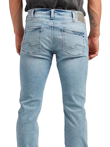 Silver Jeans Co. Men's Konrad Fit Slim Leg Jeans-Legacy4
