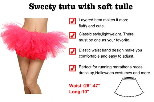 Tutu running rose 5 couches Simplicity pour se déguiser en course 5K et 10K