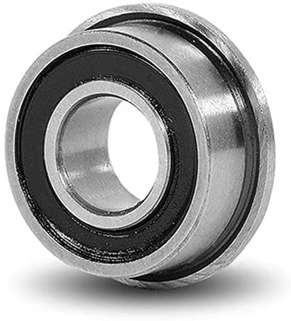 VSPPJYFG TMP1105 Flange Ball Bearings F693-2RS Flanged Bearing 3x8x4mm ABEC-1 F693RS Miniature Flanged Deep Groove Ball Bearings RF-830DD