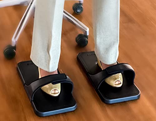 PedMats-Individualized, Portable Pair of Anti-Fatigue Mats for Standing Desk, Thick and Ergonomically Cushioned Support, Compact, Easy to Move, Easy to Slide The Mats and Glide in a Chair - Image 6