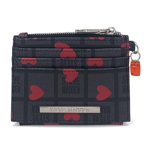 Image of Steve Madden BHayden Wallet (Black /Red Heart, One Size)
