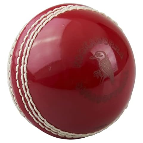 Kookaburra Men Supa Softball Cricket Ball Red Adults Cover