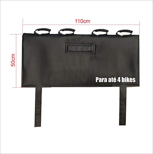 Transbike Truckpad para 4 bicicletas