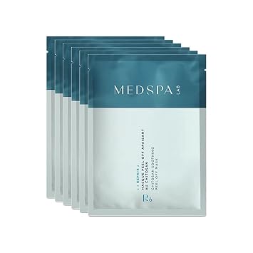 PACKAGE IS UPDATED !!! 1 Box Med Spa Perfect Masque Peel Off Mask Repairing Soothing Protect Active Mask, Providing Your Skin With Moisture, 20g *10 PCs