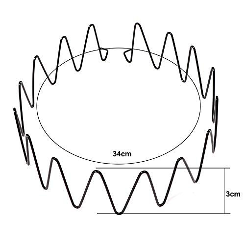 Men's Slicked Back Headband, Outdoor Sports Fashion Pigtail Hair Band / Never Paint-Shedding Metal Head Buckle Clip For Mens Long Hair, Braid And Other Hair Styles - Spring Wave #TOP1