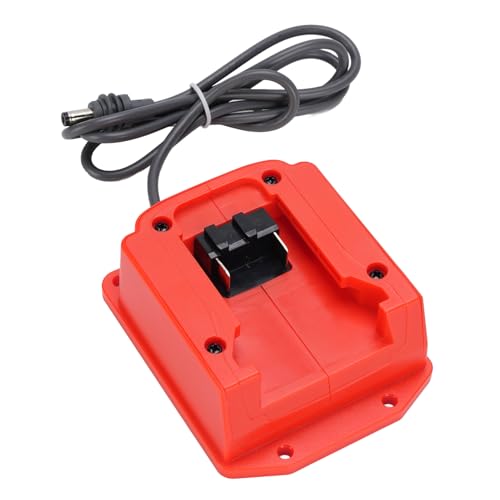Adaptador de Batería de Iones de Litio Recargable de 18 V para el Adaptador de Alimentación de la Batería de 18 V y Adaptador de Batería para Mini Antenas de 1 M Longitud del Cable