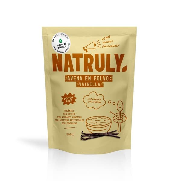 Avena En Polvo Vainilla Bio 500Gr Natruly