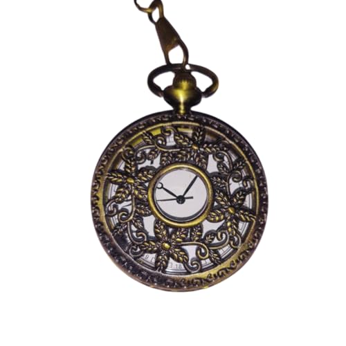 Vintage-Style-Analog-Quartz-Pocket-Watch-Round-Dial-Style-Antique-Brass-Pocket-Watch-for-Men-Antique-Metal-Pocket-Watch-for-Men-with-Metal-Chain