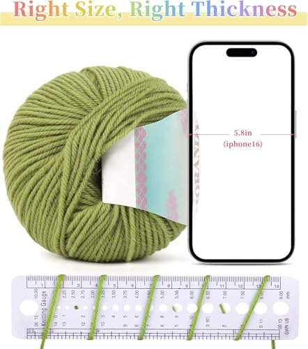 Hilo de lana merino para ganchillo ideal para tejer bufandas en tus tardes de invierno 6