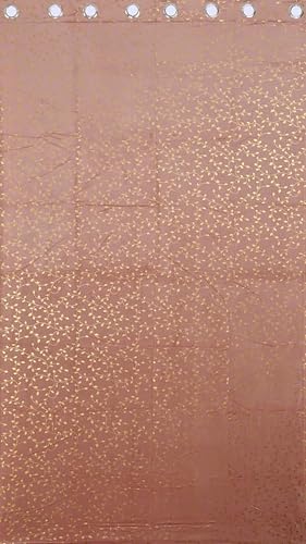 Image of Fabrilia Soft Velvet Printed Long Door Curtains for Living Room /Bedroom (9 Feet, Blush Pink, Pack of 1 Piece)