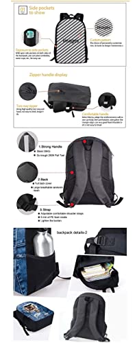 Sac à dos ordinateur portable et boîte à déjeuner intégré - 7