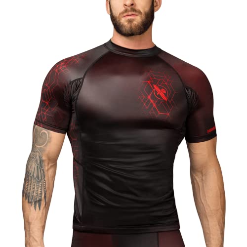 Hayabusa Geo BJJ Rash Guard a Maniche Corte