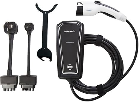 Dual Voltage Portable EV Charger - Level 1-2, NEMA...