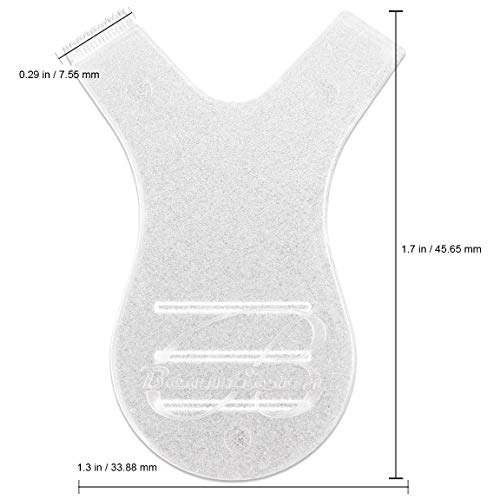 Beauticom Dolly's Lash Eyelash Perm Lift Y-Shape Eyelash Brush (10 Pieces) for Eyelash Perm Kit, Professional Eyelash Lash Extensions, Lash Curling, Semi-Permanent Curling Wave Suitable For Salon