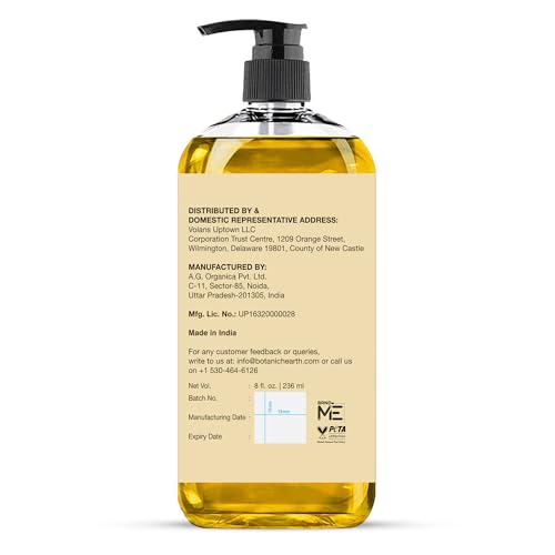 Botanic Hearth Rizinusöl 100% Rein kaltgepresst 236 ml – Ansicht 3