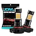 JDM ASTAR 2400 Lumens Extremely Bright PX Chips 5202 5201 LED Fog Light Bulbs for DRL or Fog Lights, Amber Yellow