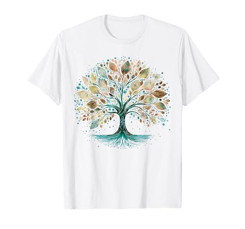 Árbol de la vida de yoga Camiseta