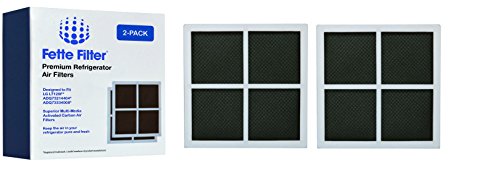Fette Filter - Refrigerator Air Filter Compatible with LT120F. Compare to Part # ADQ73334008 & ADQ73214404 – (2-Pack)