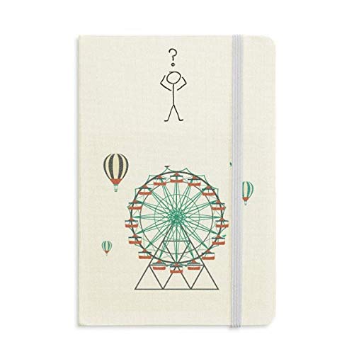 Carnet de questions Green Amusement Park A5 pour bureau et voyage