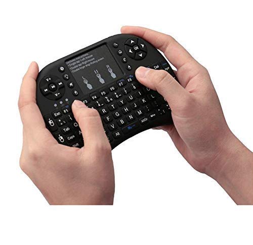 FosCadit Mini Portable Wireless Keyboard Built-in Touchpad and Chiclet Buttons for All Laptops and Smartphones with Touchpad Mouse (Multicolor) (B08F3MTYPF) Amazon Price History, Amazon Price Tracker