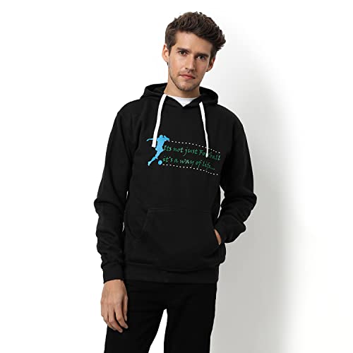 Image of CAHOOT Men's Printed Sweatshirt Regular Fit for Casual Wear | Full Sleeve | Cotton | Stylish Sweatshirt Crafted with Comfort Fit and High Performance for Everyday We